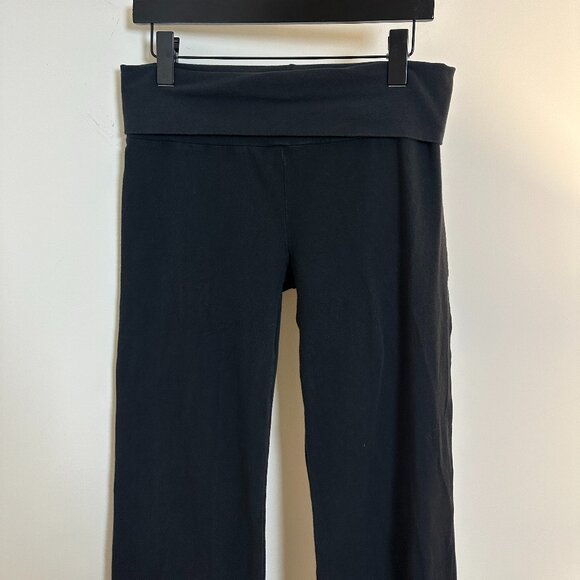 SKIMS Foldover Pants in Soot Black Size Large - Picture 4 of 11